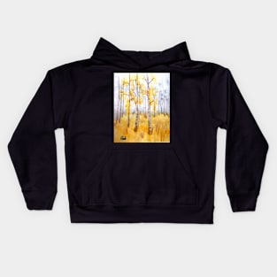 Fall Trees Kids Hoodie